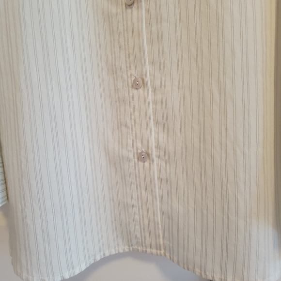 New) VINCE Antique Stripe Button DownStyle # V757712563 Size M - Picture 12 of 16